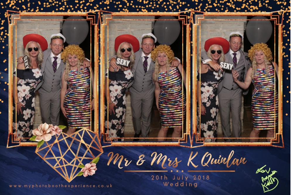 Mr & Mrs K Quinlan | View more photos from the event at gallery.myphotoboothexperience.co.uk/u/MyPhotoBoothExperienceLtd/Mr-Mrs-K-Quinlan